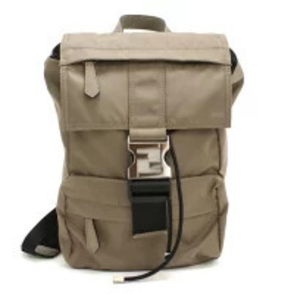 Fendi Backpack Beige Cream Bag Travel